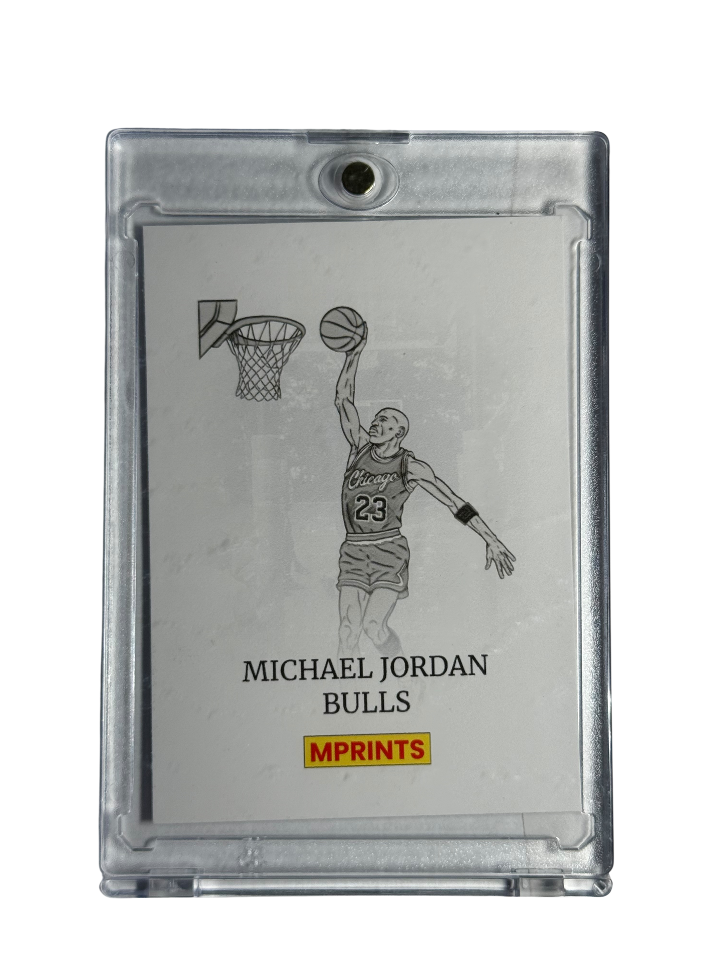 Works In Progress (CASE HIT PARODY) Michael Jordan Artwork Trading Card