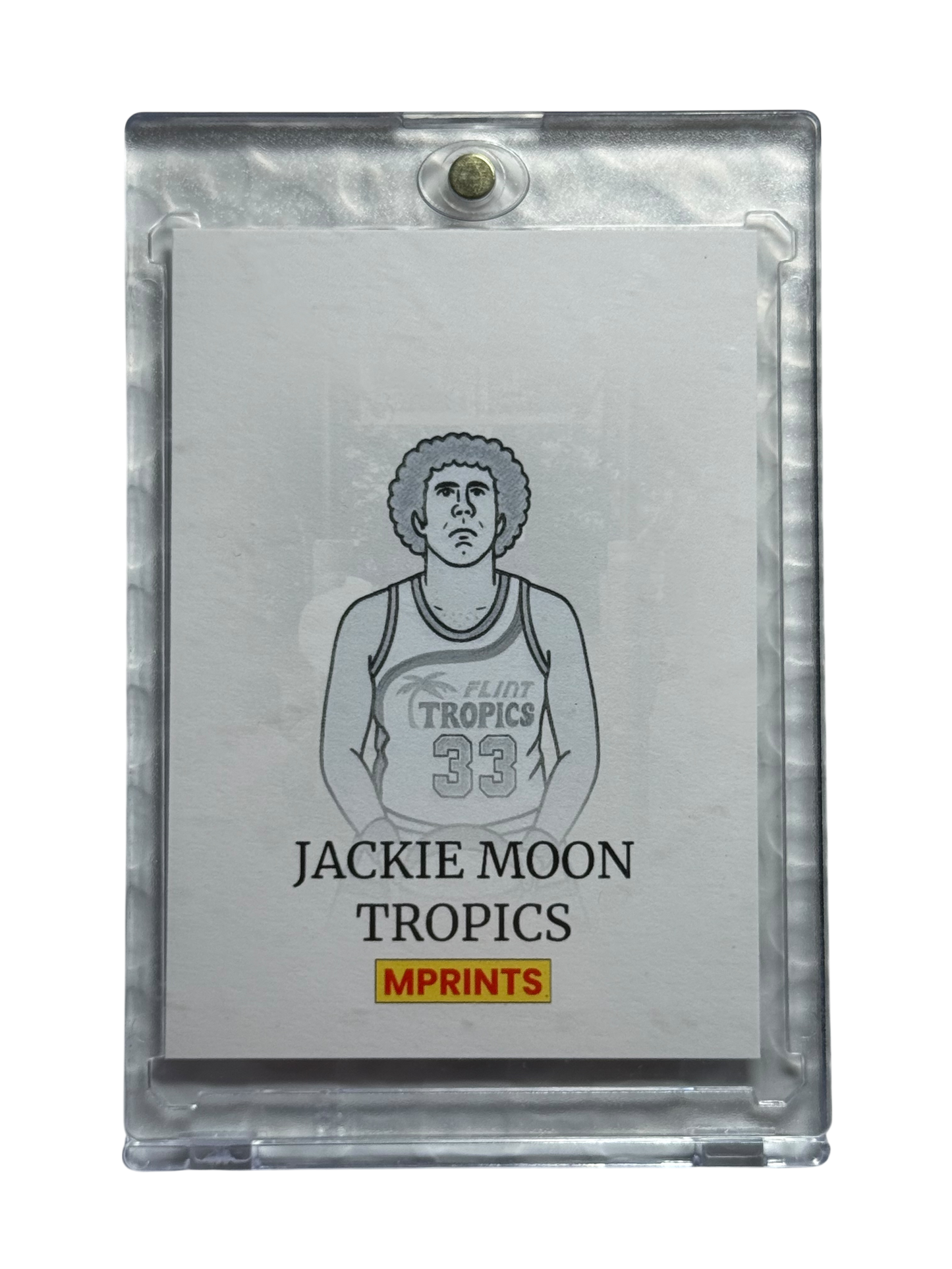 Works In Progress (CASE HIT PARODY) Jackie Moon Artwork Trading Card