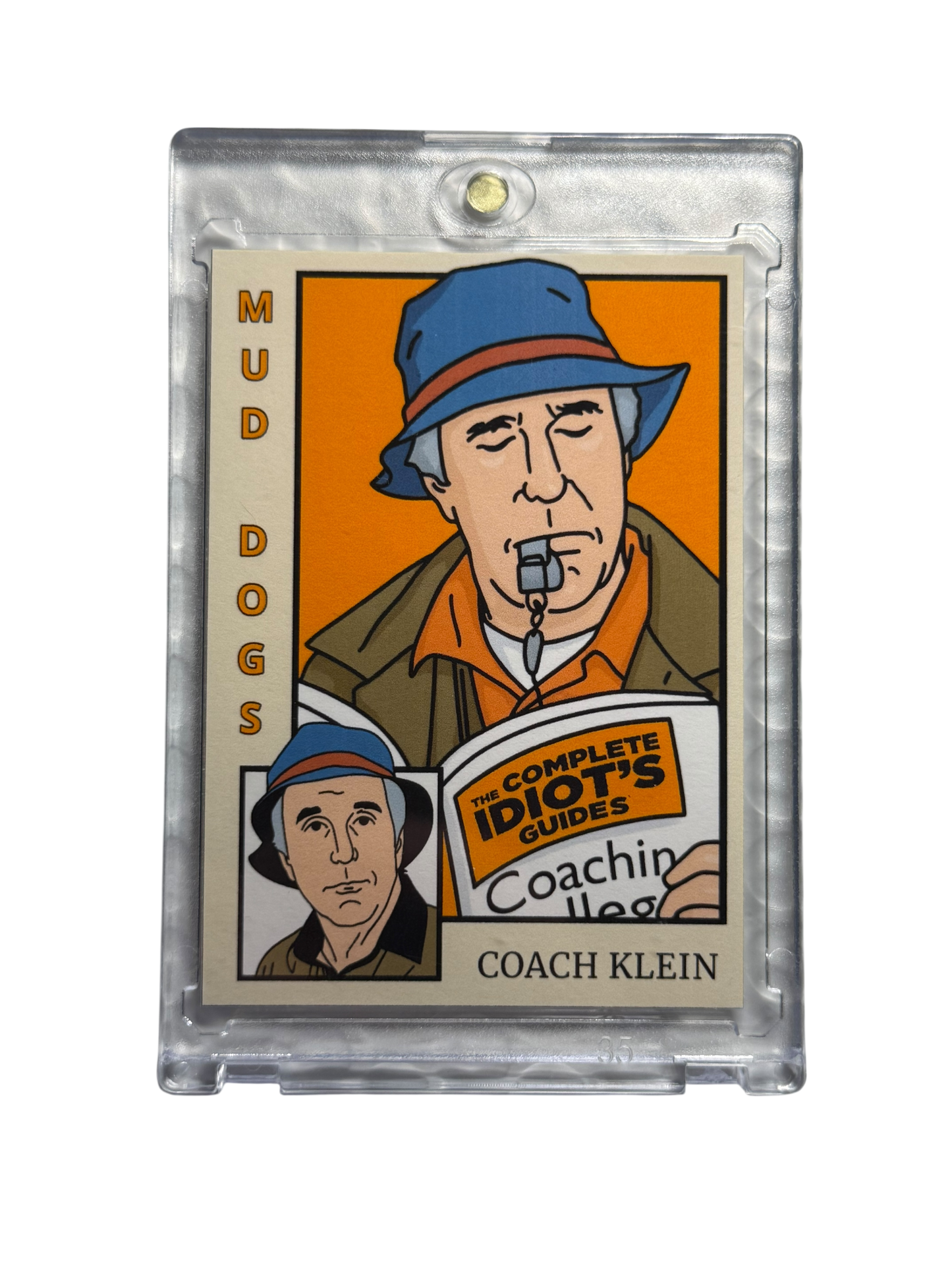 1984 Baseball Inspo Coach Klein Artwork Trading Card