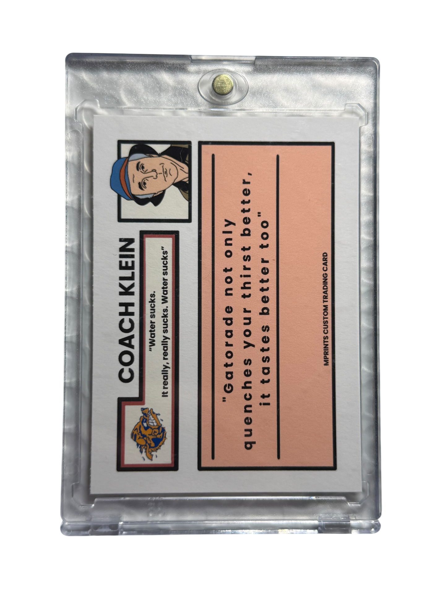 1984 Baseball Inspo Coach Klein Artwork Trading Card