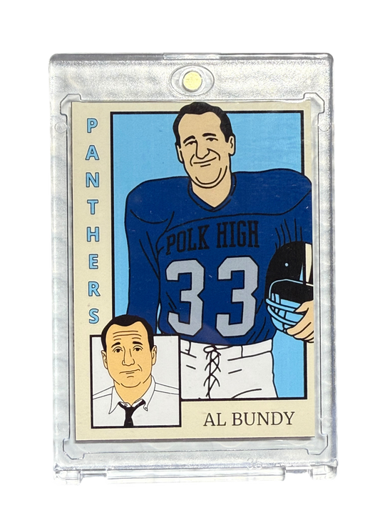 1984 Baseball Inspo Al Bundy Artwork Trading Card