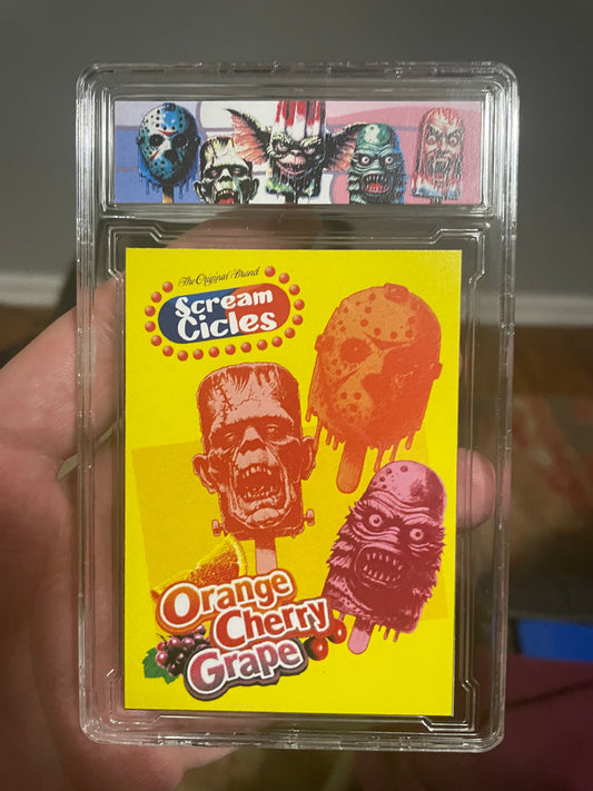 Screamcicles 2024 - Gill-Man, Jason & Frankenstein Short Print Trading Card (Horror, Halloween 2024)