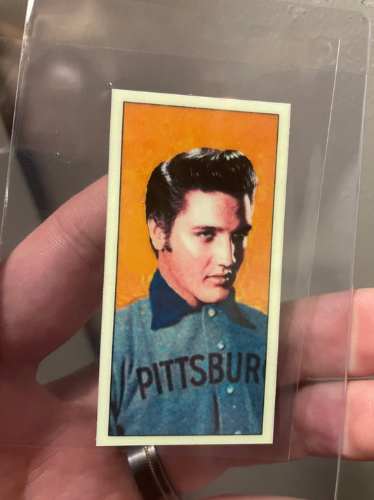 Glow in the dark - Elvis Tobacco Trading Card