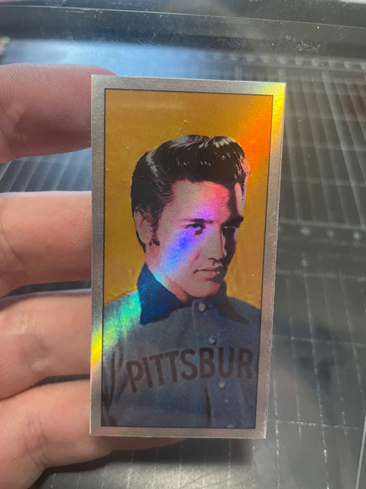 Lava Refractor - Elvis Tobacco Trading Card