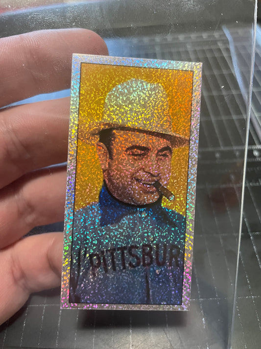 Sparkle Refractor - Al Capone Tobacco Trading Card